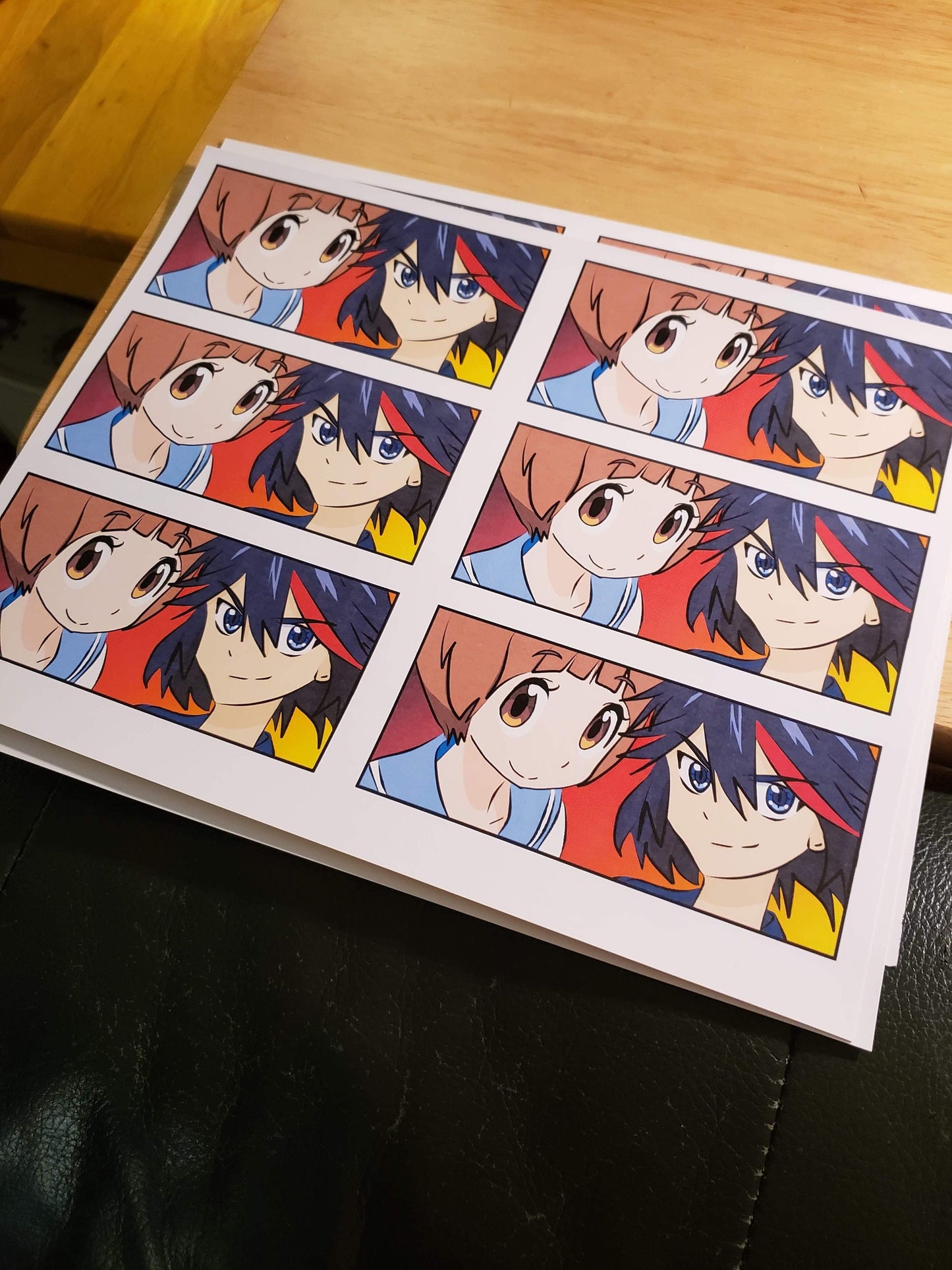 Kill La Kill Sticker | Ryuko Matoi and Mako Mankanshoku