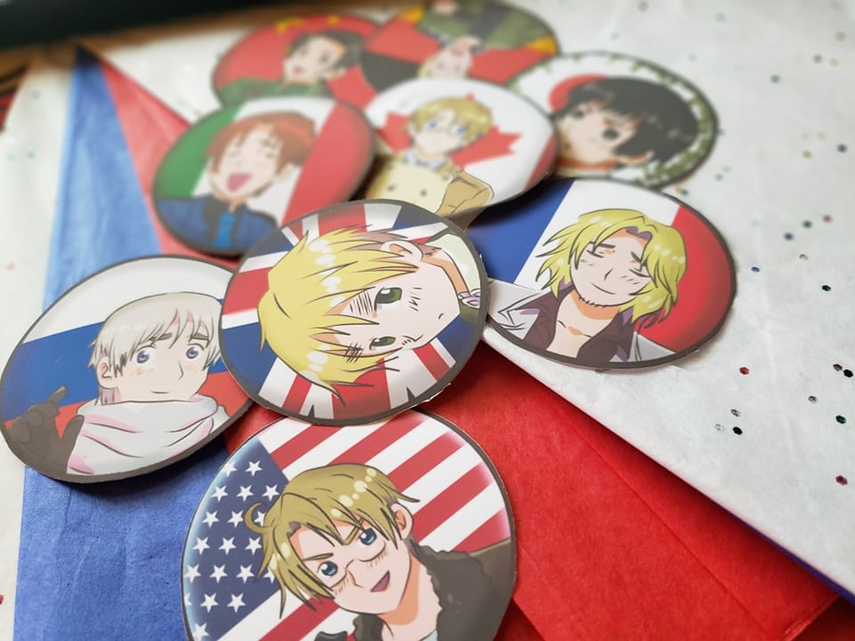 Hetalia Small Sticker Collection