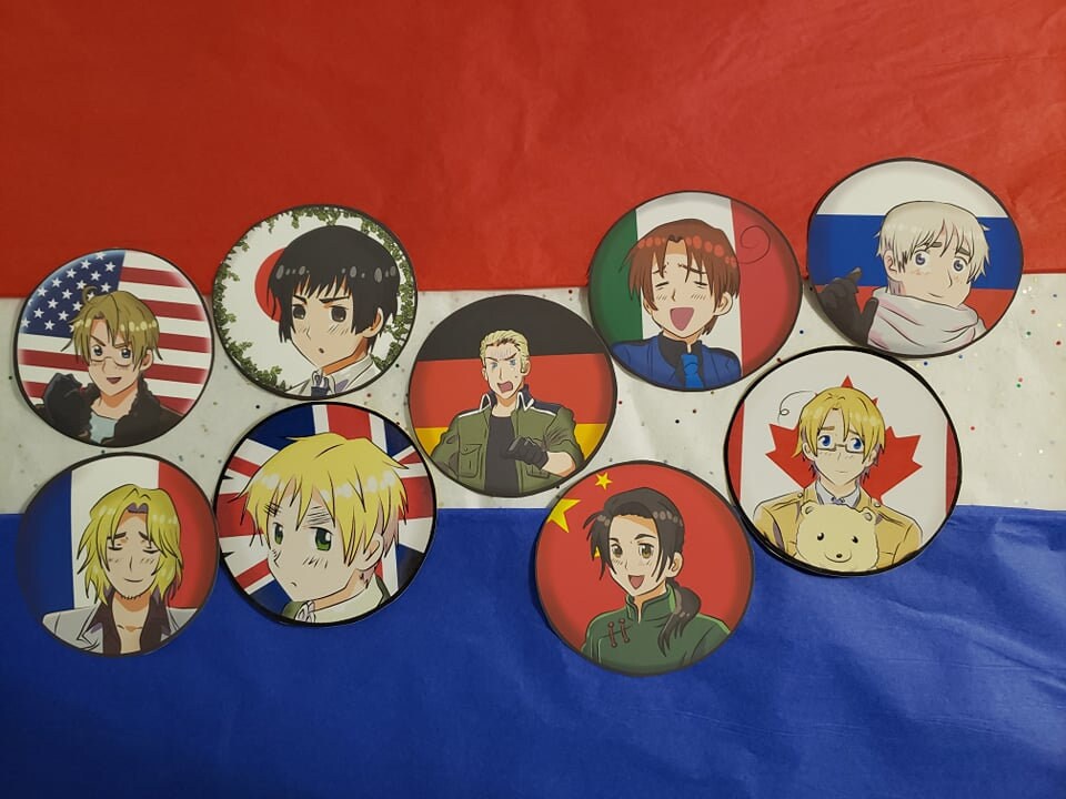 Hetalia Small Sticker Collection