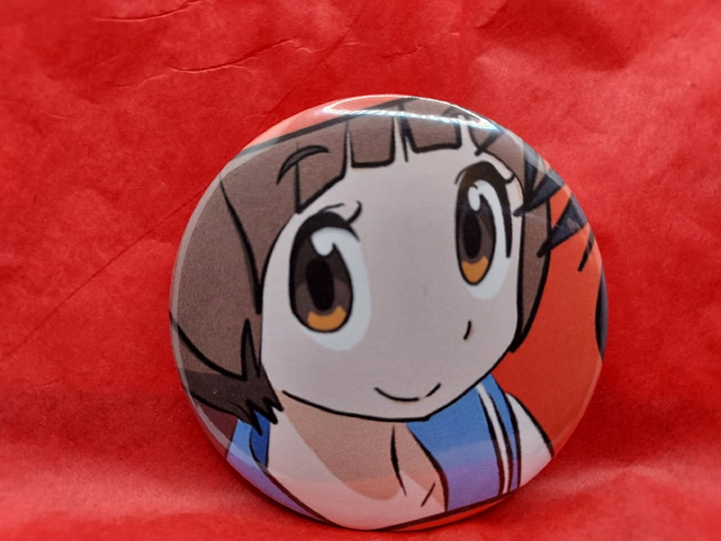 Mako and Ryuko Best Friend Pin Back Buttons