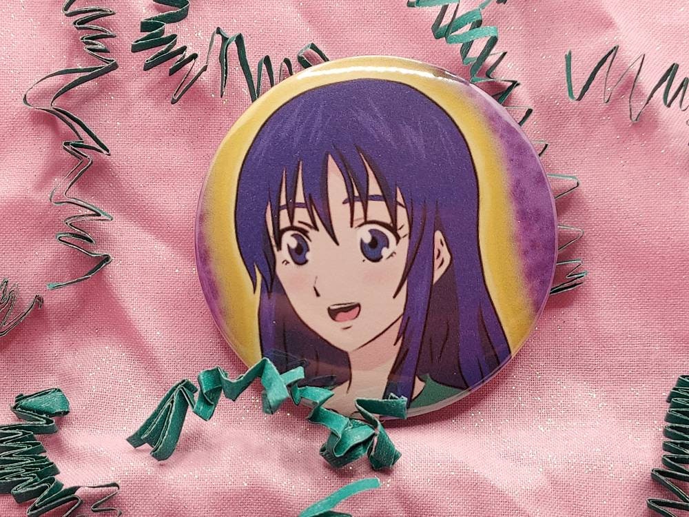 Saiki K Anime 2.25 inch Pin Back Buttons WITH FREE STICKER